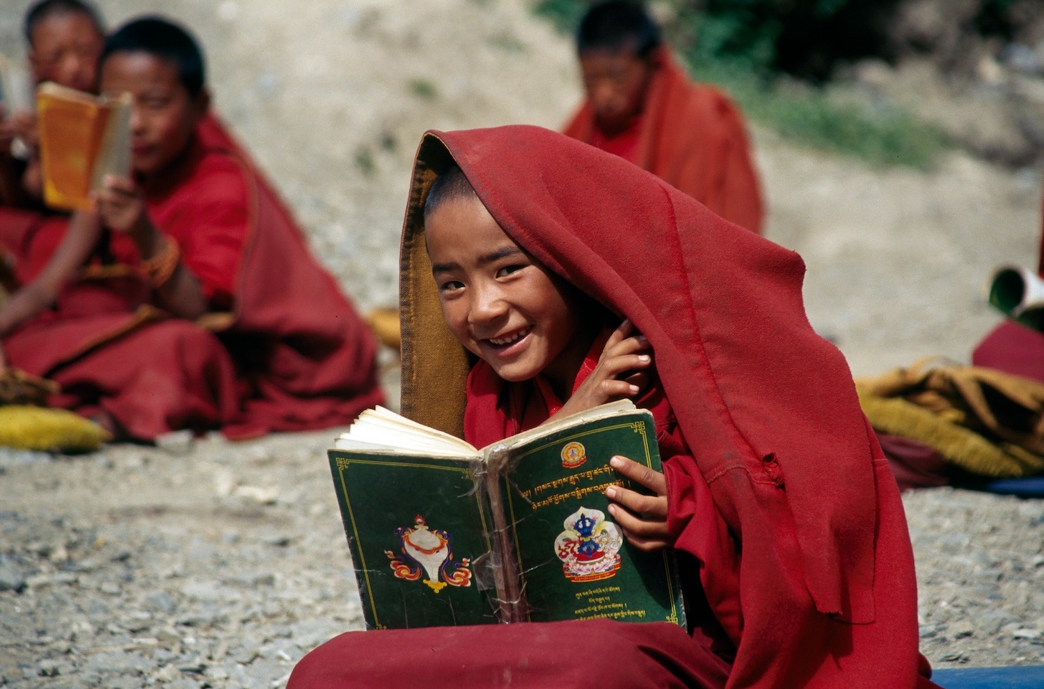 Young Tibetan Novice Monk